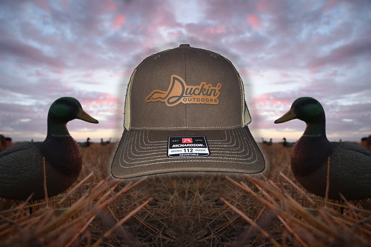 Trucker Hat with Outdoors Logo